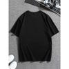 European Sizes  Men's Summer T-shirt, Brushstroke Lettering Whatever Graphic Print Short Sleeve Tees Trend Casual Tops for Daily Life
