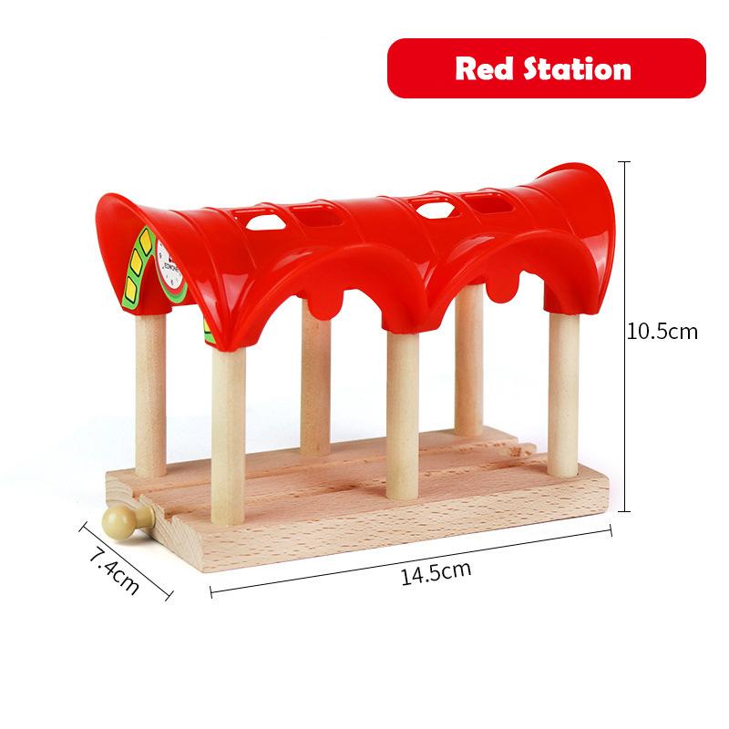 High-Quality Wooden High-Quality Track High-Quality Railway High-Quality Accessories High-Quality Bridge High-Quality Train Space facility