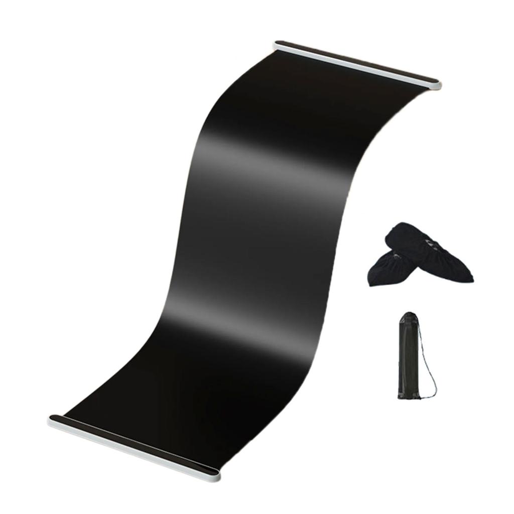 Sports Workout Board Abdominal Plank Training Mat for Working Out, Yoga Sliding Mat Fitness Slide Board Pilates Board