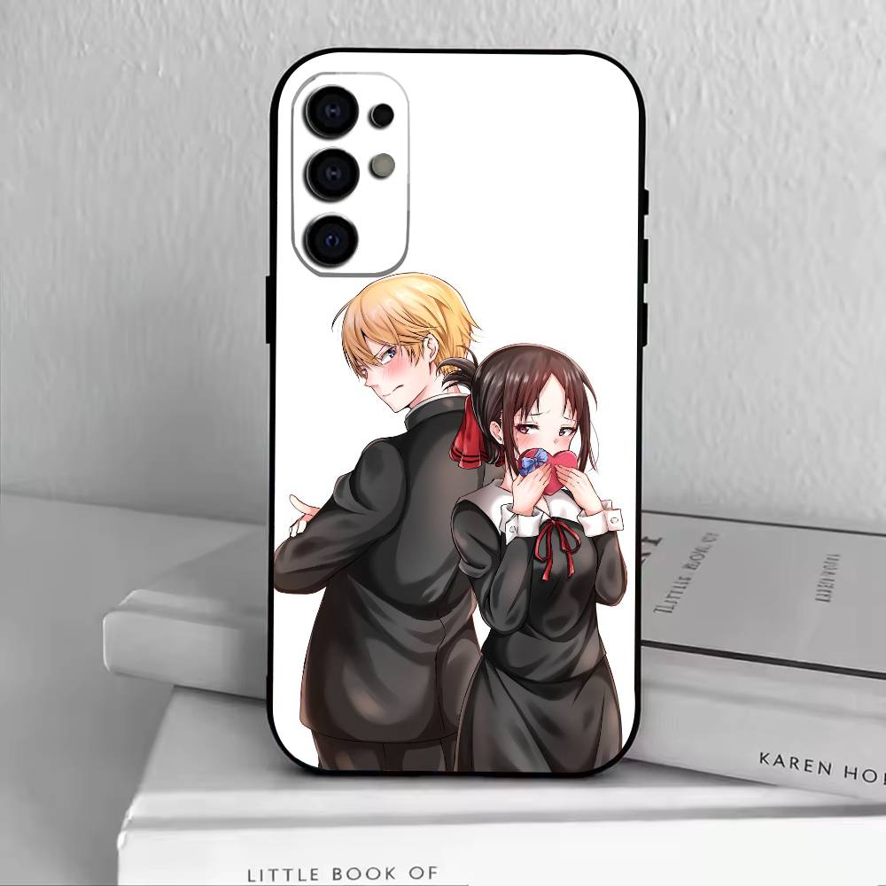 Love Kaguya-sama Phone Case For Samsung S25,S24,S21,S22,S23,S30,Ultra,S20,Plus,Fe,Lite,Note,10,Black Cover