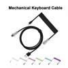 3m Type C Mechanical Keyboard Coiled Cable USB Mechanical Keyboar Coiled Cable Aviator Desktop Computer Aviation Connector Cord