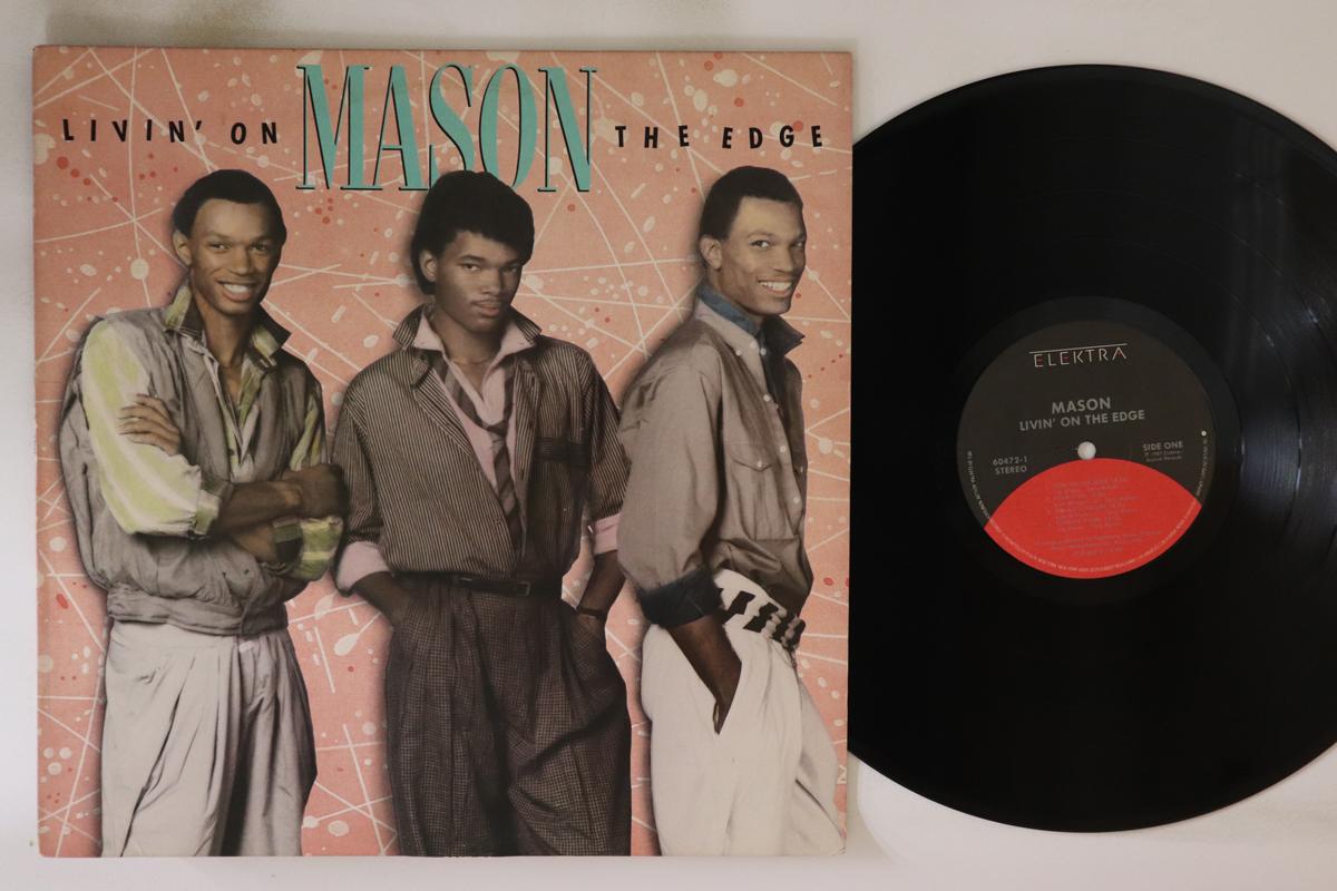 

LP Record MASON - Livin On The Edge 60472 ELEKTRA 1987 US Soul/Funk Used