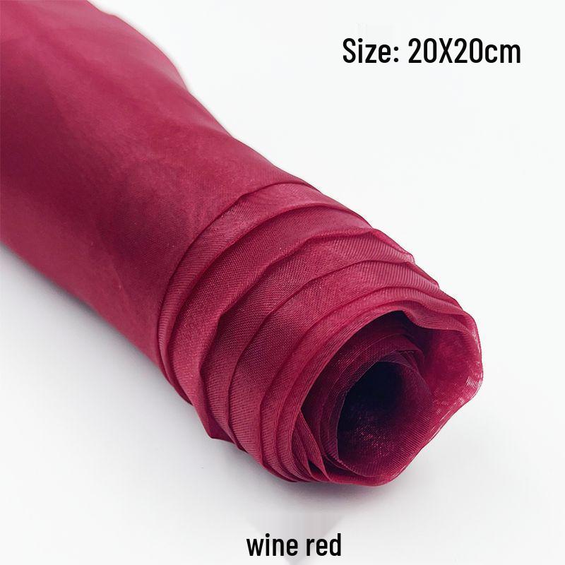 Organza Lens Veil: Soft Light Photography Yarn Filter in Black & White Fabric