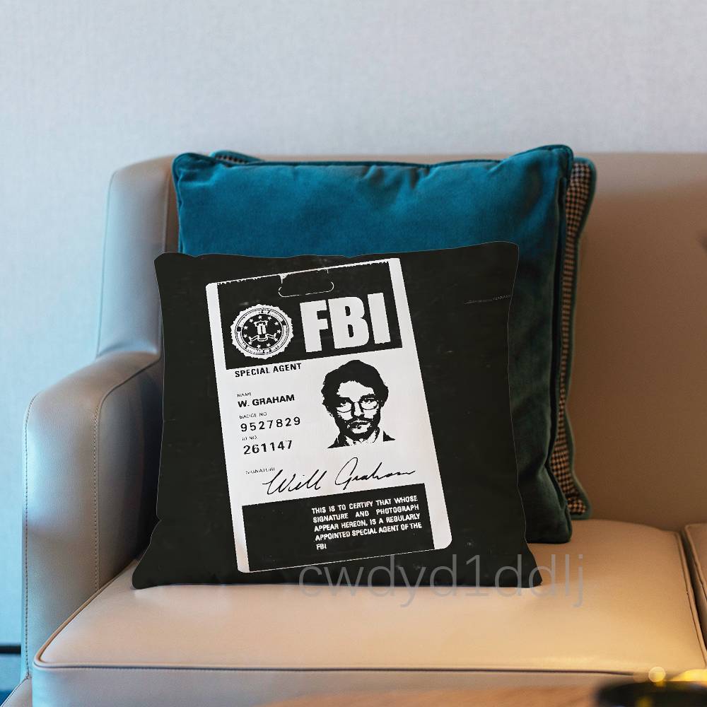 W-Will Graham H-Hannibals Pillowcases Cute Funny Pillow Case For Wedding Party Home Decor Comfy Pillow Cover