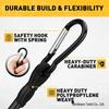 28-Piece Carabiner Bungee Cord Set with Handbag - High-Strength Safety Tie-Downs