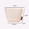 Mesh Cosmetic Bag Dopamine Sundries Storage Pouch Portable Zipper Coin Purse  Travel
