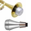 Lightweight Trumpet Mute Silencers Portable Mute Dampener Aluminum Small Trumpet Dampeners for Musicians and Students