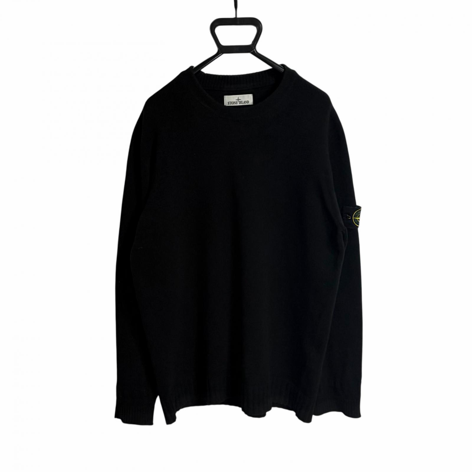 

Used STONE ISLANDknit black mens XXL чорний