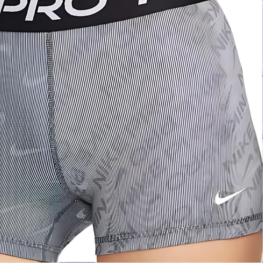 Nike Pro Skin-Friendly Fashion Versatile Simple Cycling Pants Women bottoms Black White HM6094-010