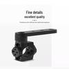 Universal Rotating Spotlight Mounting Bracket for Cars, Motorcycles, and Electric Vehicles with Shock Absorbing Tube Clamp.