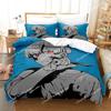 MILGRAM Single Double Queen King Size Bedding Set Boys Bedroom Duvet Cover Set 3D Printed Anime Bed Sheet Set