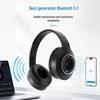 Luminous Bluetooth Headset: Foldable, High-Value, Head-Mounted for Gaming & Music