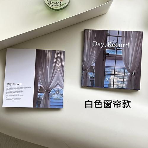 

Home Cover Notebook Small Handbook Blank Page Photo Set Props Korean Ins Style Notebook Book Decoration Of Milk Tea Shop