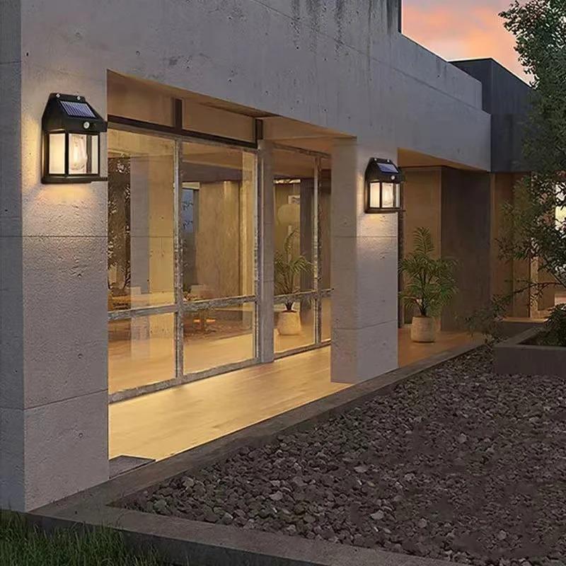 1/2/4PCS Christmas Powerful Outdoor Solar Lamp Garden Solar Powered Streetlight Outdoor Lights Waterproof Light Led Lighting External Decoration