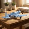 F4U Corsair Model Realistic Toy Vibrant for Bookshelf