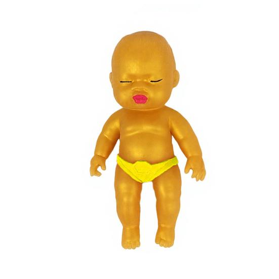 1/2Pcs Babies Stress Relief Toy with Underwear Slow Rising Anxiety Relieving Mini Baby Squeeze Toy Soft Relaxation Stress Ball Fidget Toy