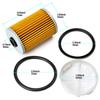 8m0093688 35-892665 Fuel Filter w/ Filtering Disk Set For Mercruiser Marine MIE Bravo 5.0L 5.7L 6.2L 8.1 MPI Engines Fuel Filters5