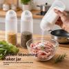 Plastic Spice Jar With Shaker Lids 400/600ml Leakproof Seasoning Container for Home Kitchen Daily Storage