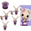 Cute And Soft Plush Bunny Toy Coco Rabbit 35cm Purple
