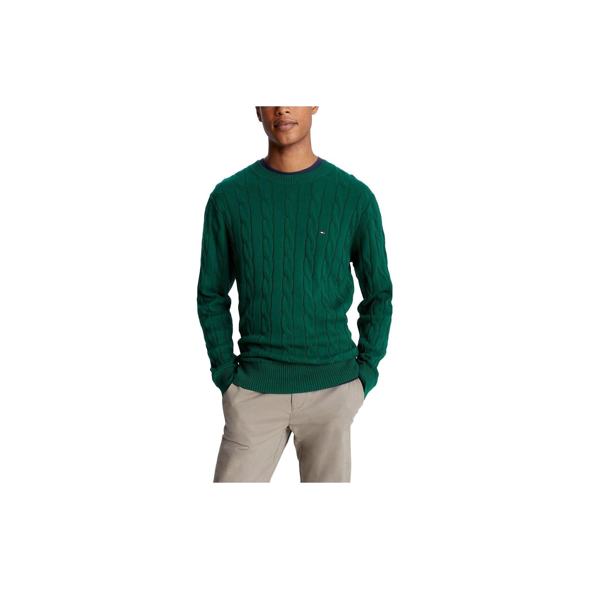 Tommy Hilfiger Solid Color Crew Neck