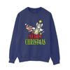 Tom And Jerry Womens/Ladies Merry Christmas Baubles Sweatshirt