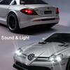 Scale 1:32 SLR 772S S400L Toy Sports Car Model Metal Diecast Sound Light Pull Back Doors Opened Vehicles Models Ornaments Gifts