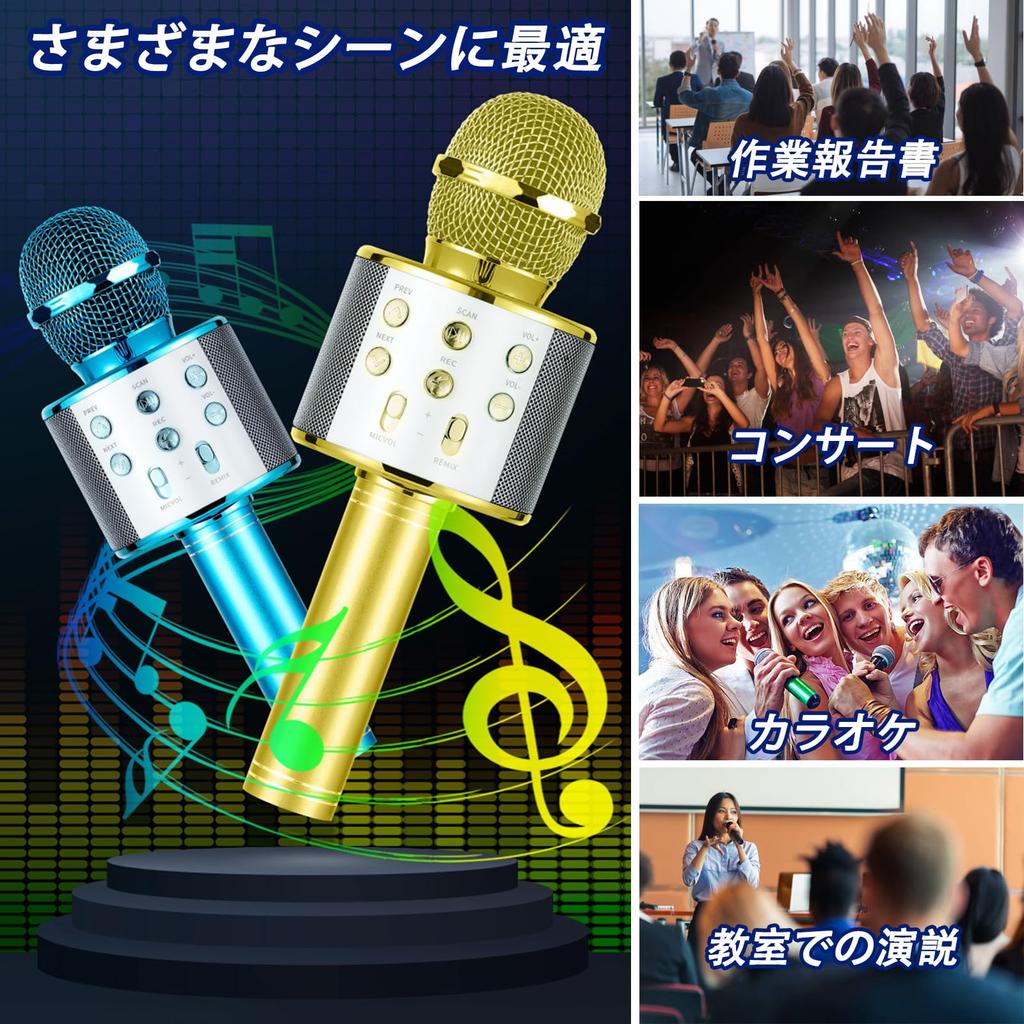 JSS EVN Karaoke Microphone System Handheld USB Rechargeable Portable Speaker Silver with English Manual