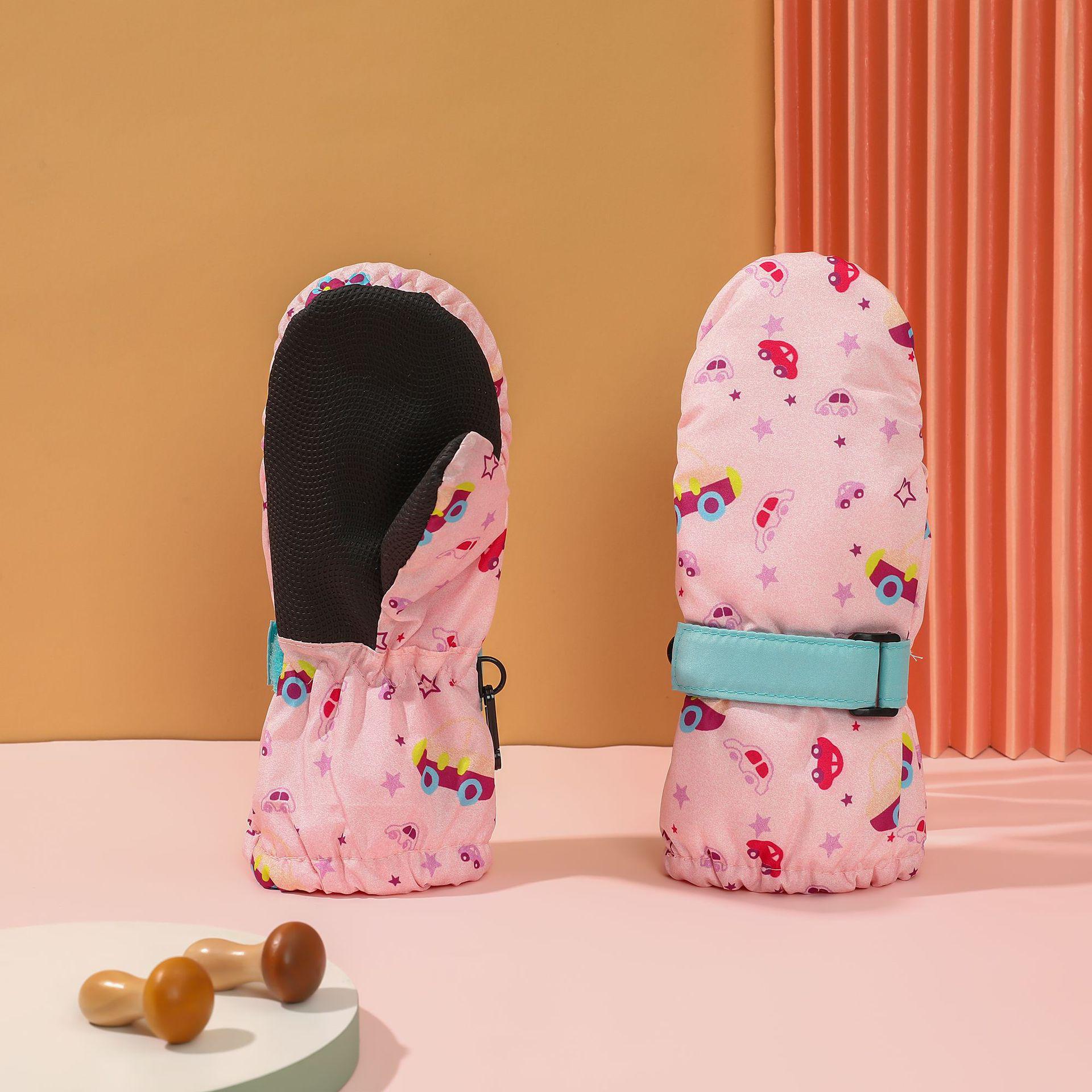 

Детские горнолыжные варежки с забавным принтом — водонепроницаемые, ветрозащитные, теплые и симпатичные для мальчиков и девочек 2-5 Years One Size