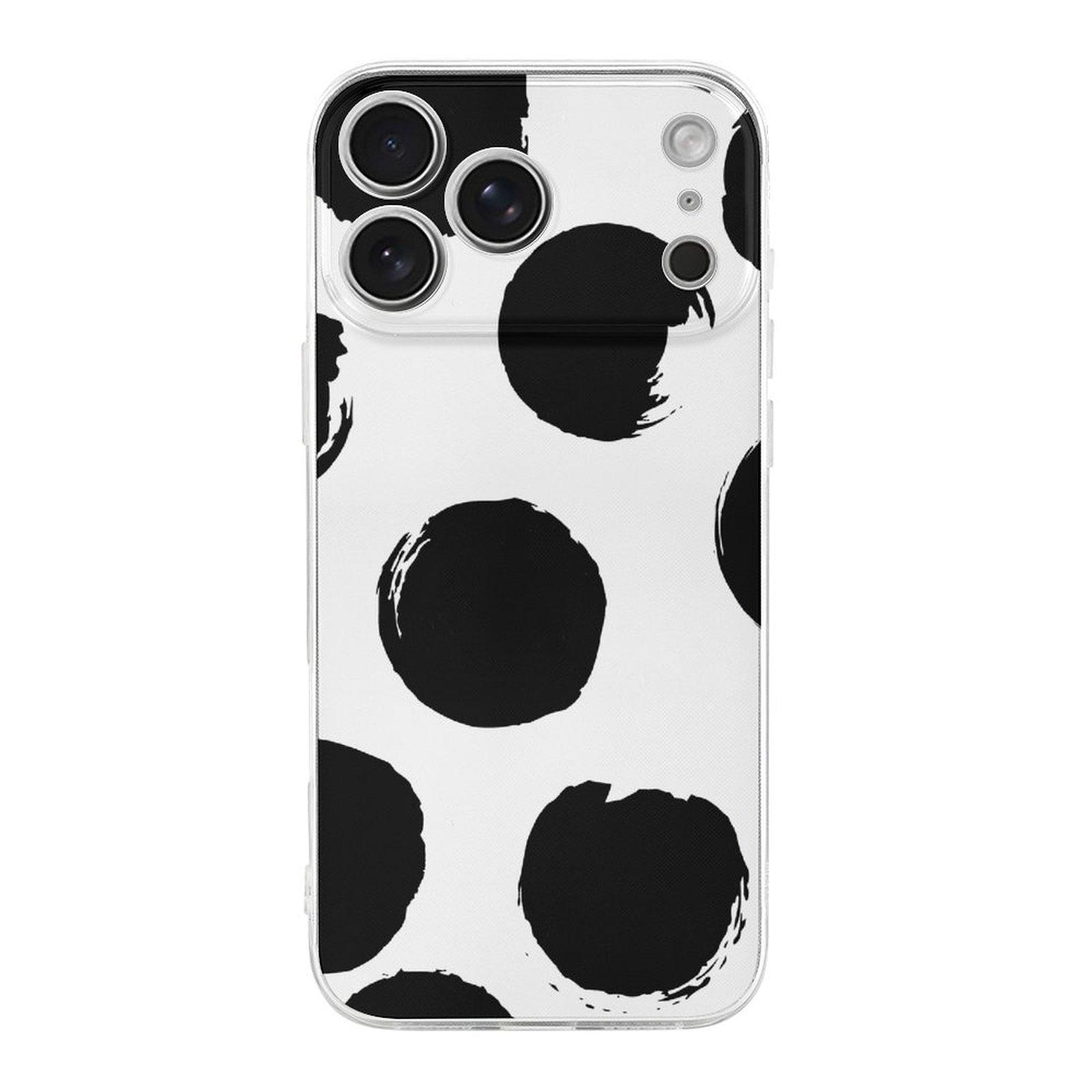 

1 Pack For iPhone 17 Series TPU Phone Case Anti-Fall Matte Protective Design, Daily Protection IPHONE-17ProMax белый