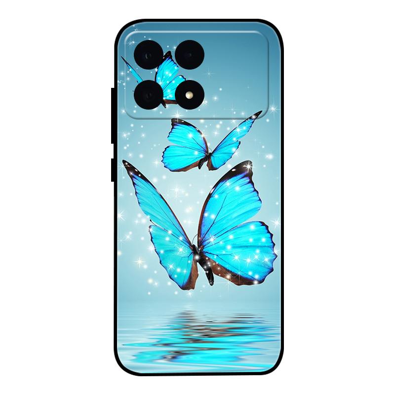 For Poco F8 Pro Case Soft Silicone Painted Shockproof Back Cases For Xiaomi Poco F8 Pro pocoF8 Pro Cover TPU Coques Cute Cartoon