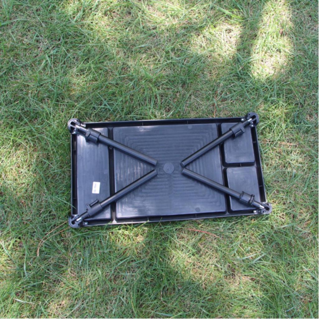 Folding Camping Table Foldable Adjustable Compartmented Outdoor