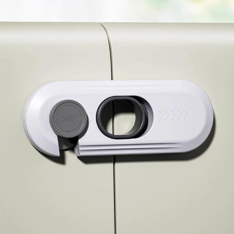 Home Refrigerator Lock Multi-Function Drawer Locks For Kids Security Protection Baby Anti-Pinch Hand Cabinet Door Buckle