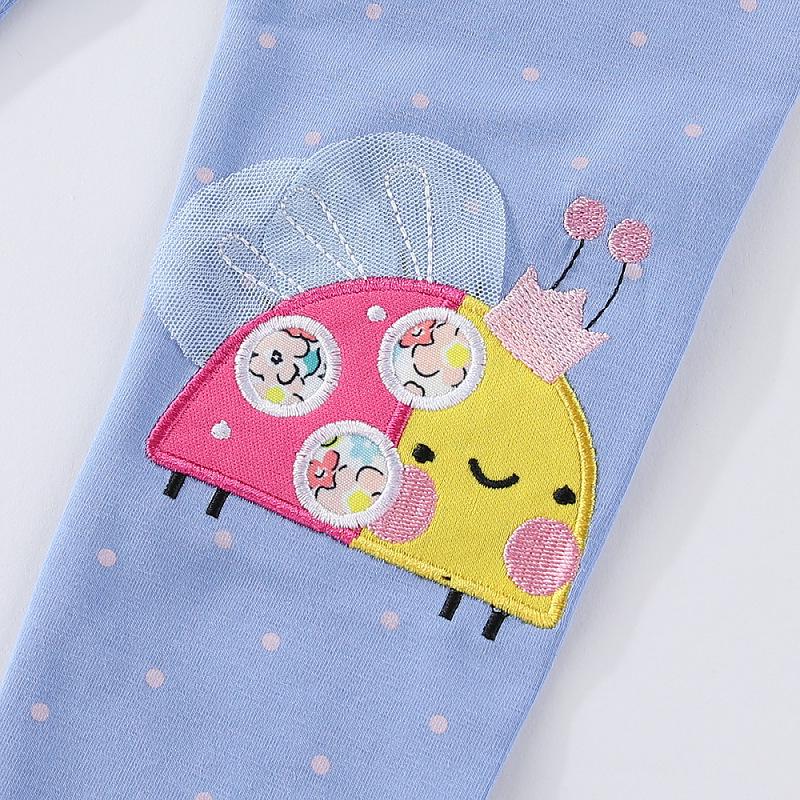 Autumn Knit Leggings for Girls - Long Pants for Children