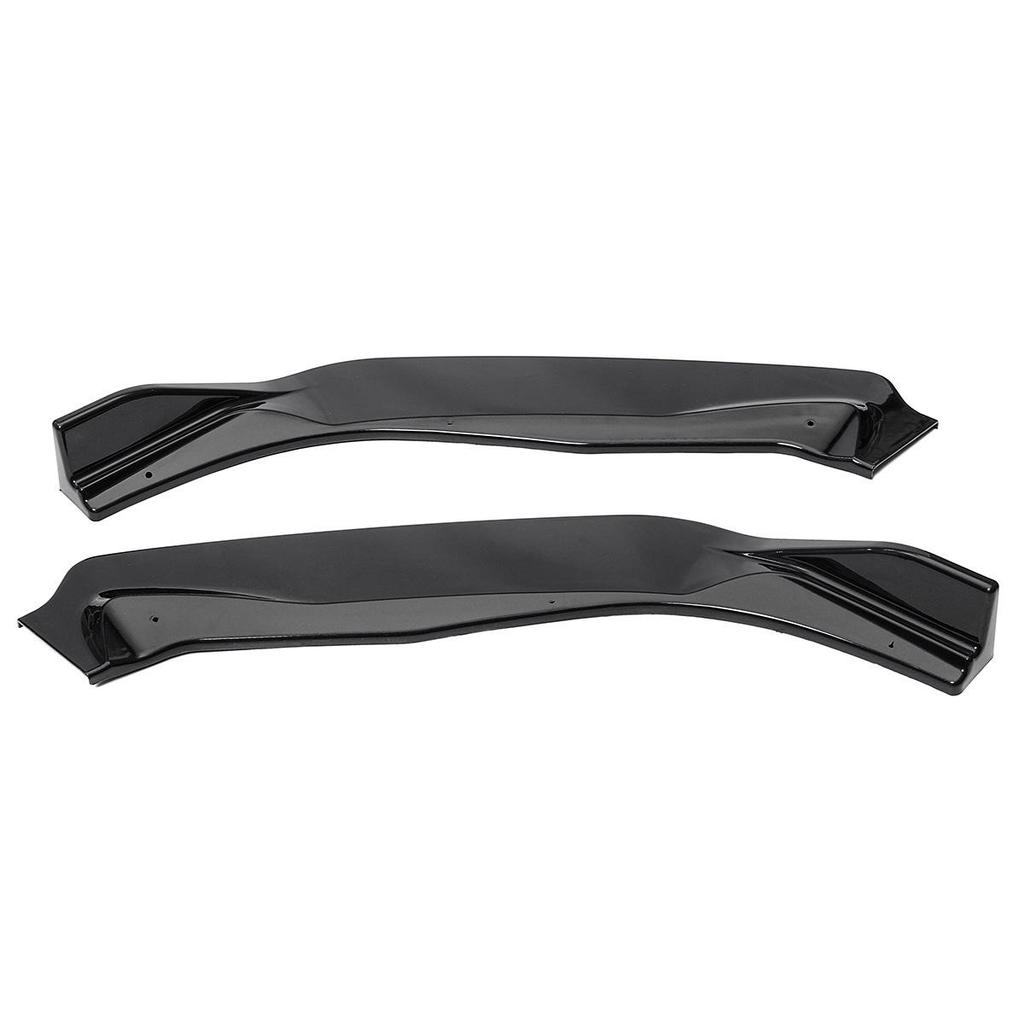 Gloss Black Front Lip Splitter Kit for 2019 Ford Focus