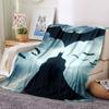 Batman Theme Printed Blanket - Perfect for Couch, Bed, Travel & Outdoor Use | Machine Washable, Cozy & Durable.