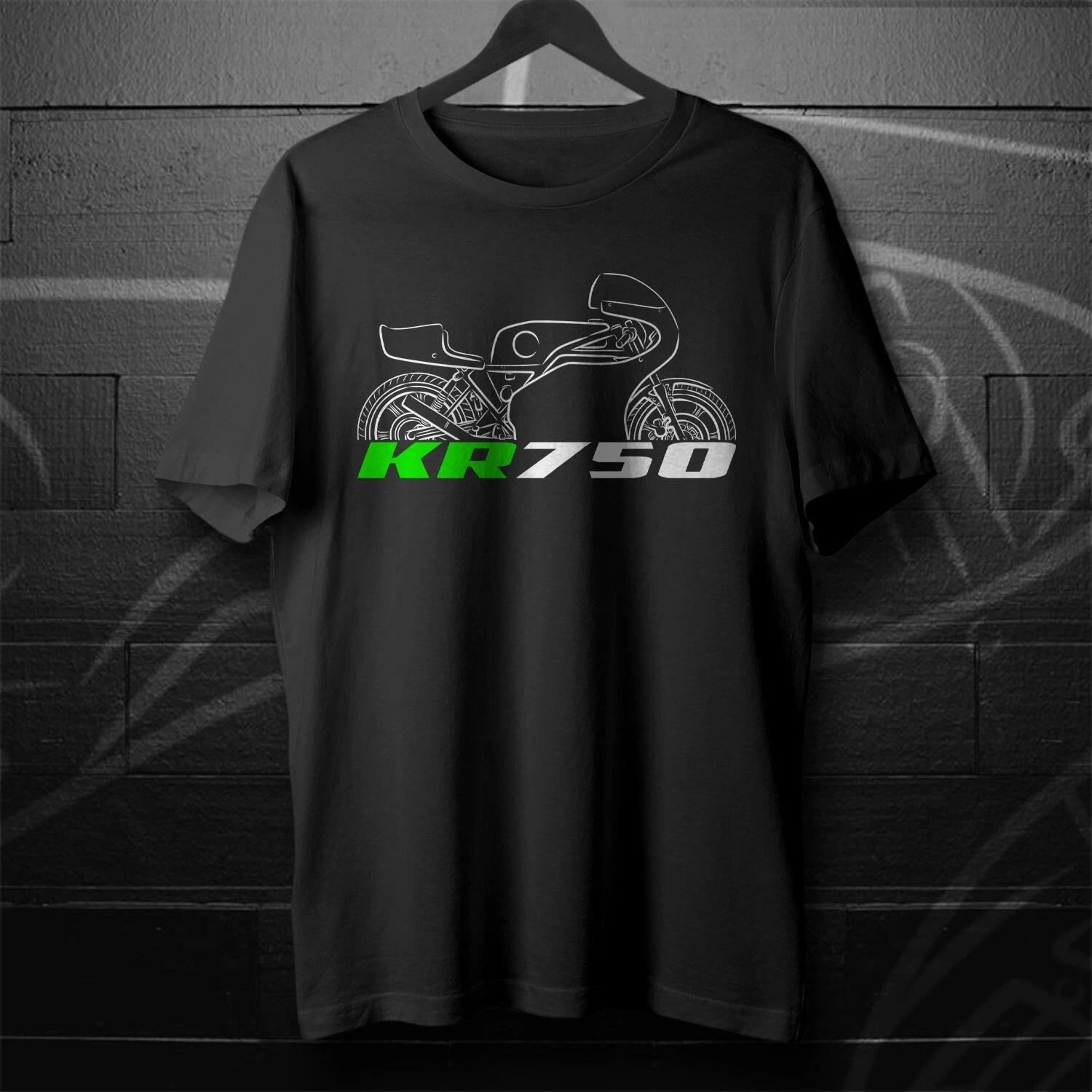 For Kawasaki KR750 1975-1979 fans - Motorcycle T shirt 4XL