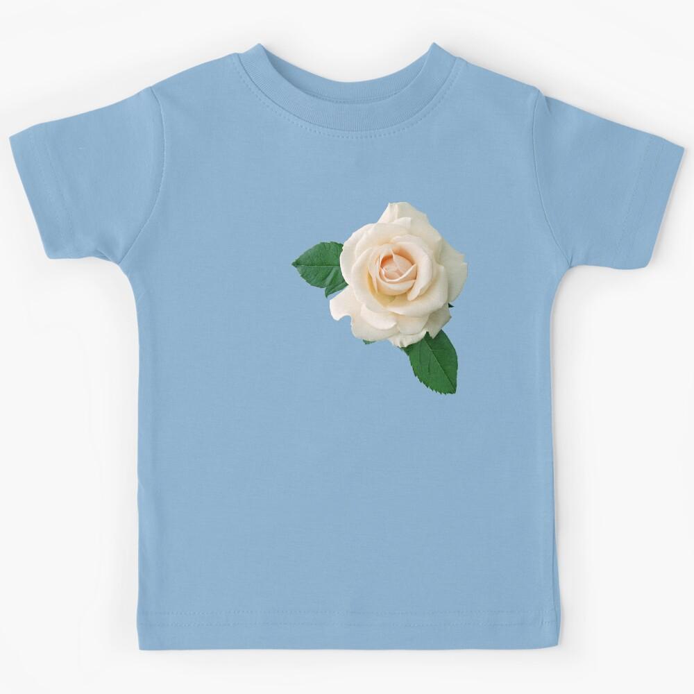 Gentle white rose Kids T-Shirt 160