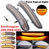 Für Peugeot 208 2008 Für Citroen C3 C4 2 STÜCK Dynamische LED Seitenblinkerleuchten Sequentielle Blinker Kontrollleuchten