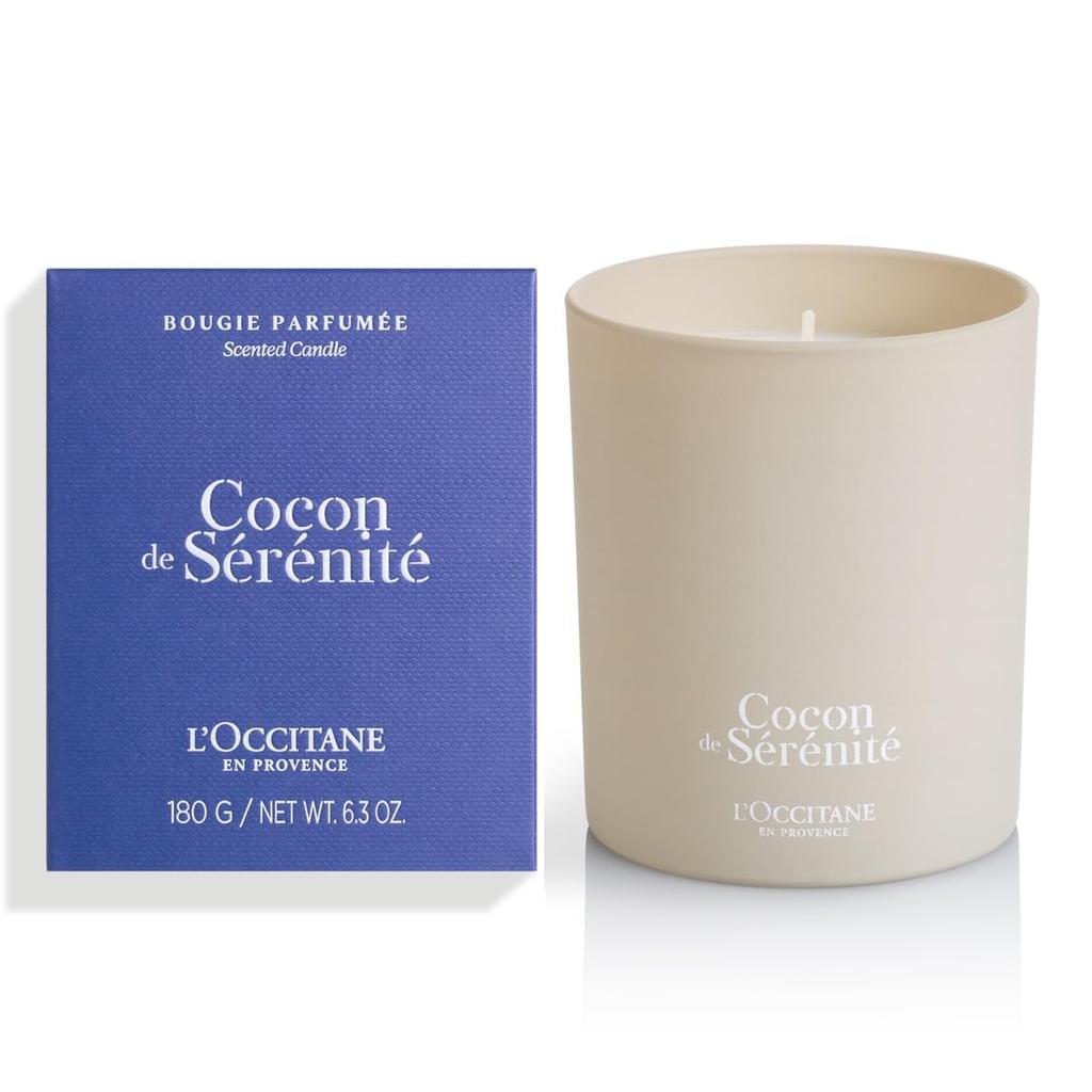 Relaxing Aromatherapy Candle with a Drowsy Lavender Popular for Men and Relaxing L'OCCITANE Candle, 180g, Scent, Women,