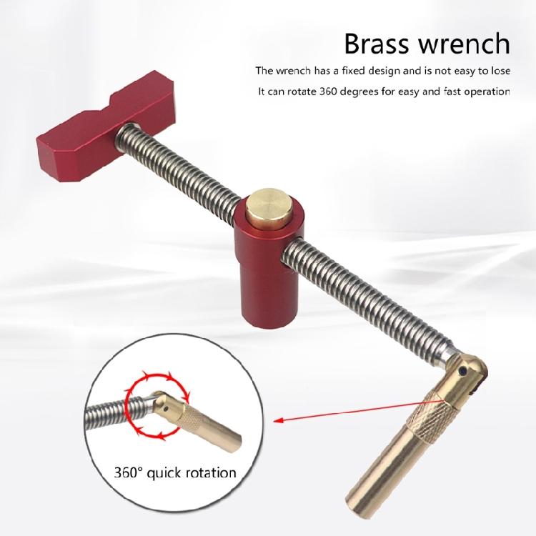 Woodworking Benches Dog Brake Inserts Workbenches Fast Fixed Clip Clamps Aluminium Fixture Vises Dog Hole Clamps Woodworking