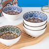 Jingxun Nordic Blue and White Ceramic Dinnerware Set