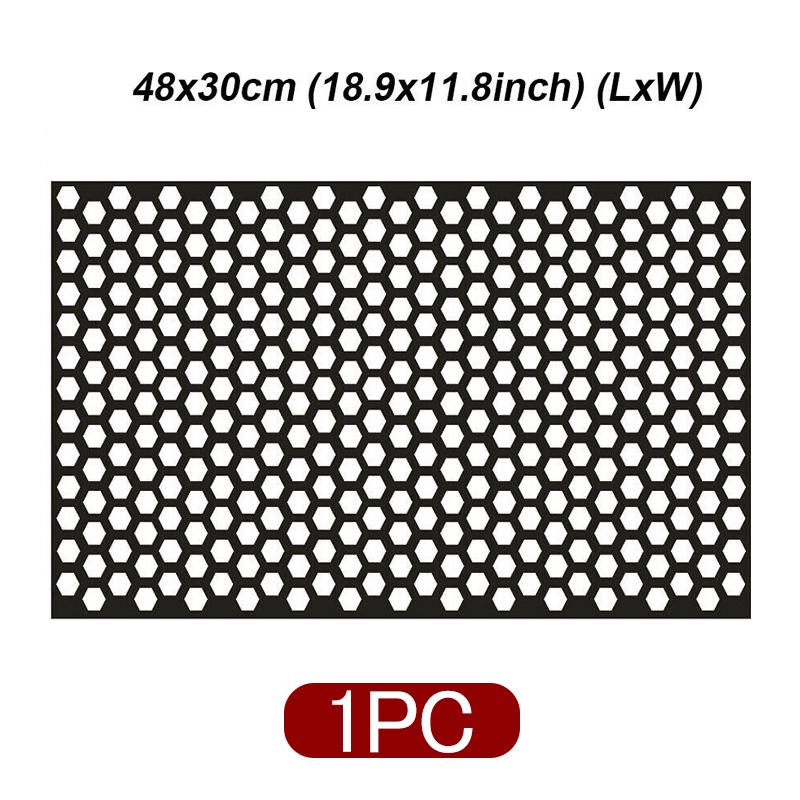 

Универсальные наклейки на задние фонари автомобиля, автомобильная черная сотовая крышка заднего фонаря, сделай сам, противотуманная фара, дымчатая пленка, наклейка