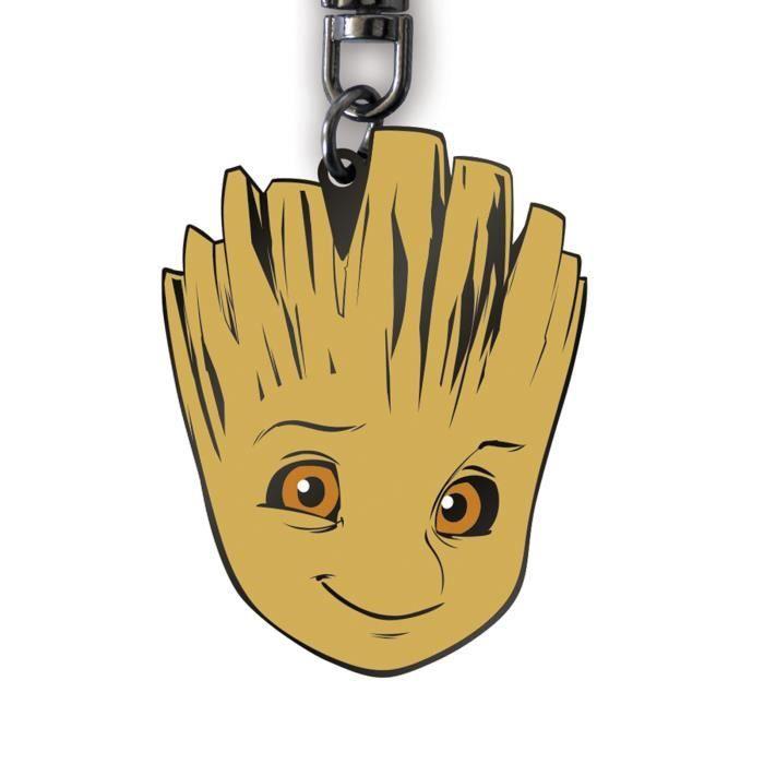 Porte-clés - ABYstyle - Groot - Métal - 100% officiel - Dimensions H. 5 cm x L. 4 cm