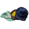 Factory Custom Quick Drying Unstructured Snapback Dad Cap Flat Brim 6 Panel Contrast Color Breathable Waterproof 100% Polyester