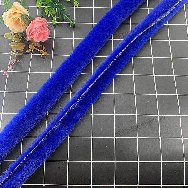 Tăietură manuală din blană sintetică de vidră pentru pelerină Hanfu și accesorii vestimentare