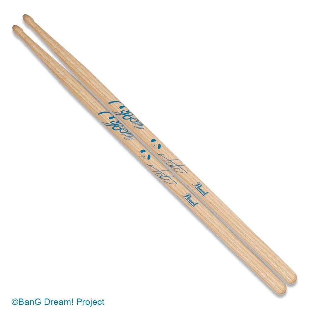 Pearl Drumstick Tatsuki Shiina Model x 408mm Hickory MyGO!!!!! 14.5 190H/TAKI