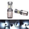 New 100W 3-Side White 6000K BA20D 22SMD 12V-24V Hi/Lo Beam Headlight DRL  Driving Light Bulb for Motorcycle