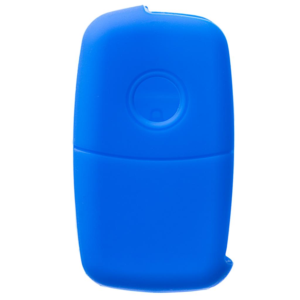 SILICONE KEY COVER VW SKODA SEAT BLUE
