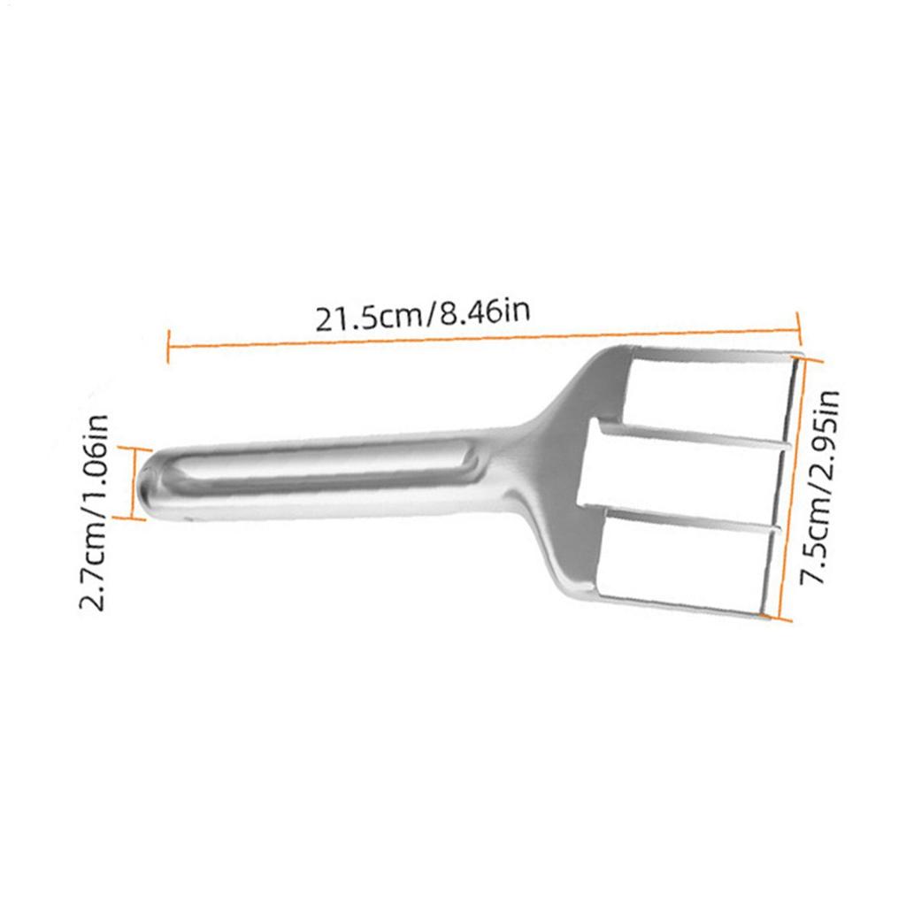 Watermelon Slicer Three-Cut Watermelon Cutting Tool Stainless Steel Fruit Cutter Gadget For Daily Home Outdoor Picnic Camping
