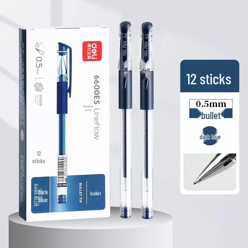 Deli 6600ES Gel Pen Refills